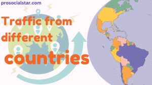 Traffic from different countries